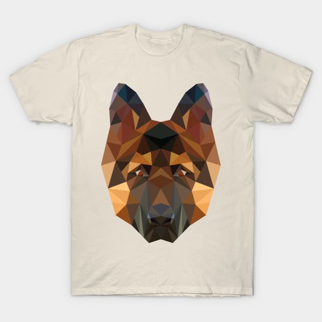 German Shepherd T-Shirt by MKD